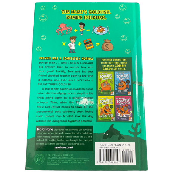 My Big Fat Zombie Gold Fish Book by Mo O’Hara - Picture 3 of 3